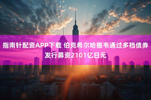 指南针配资APP下载 伯克希尔哈撒韦通过多档债券发行募资2101亿日元